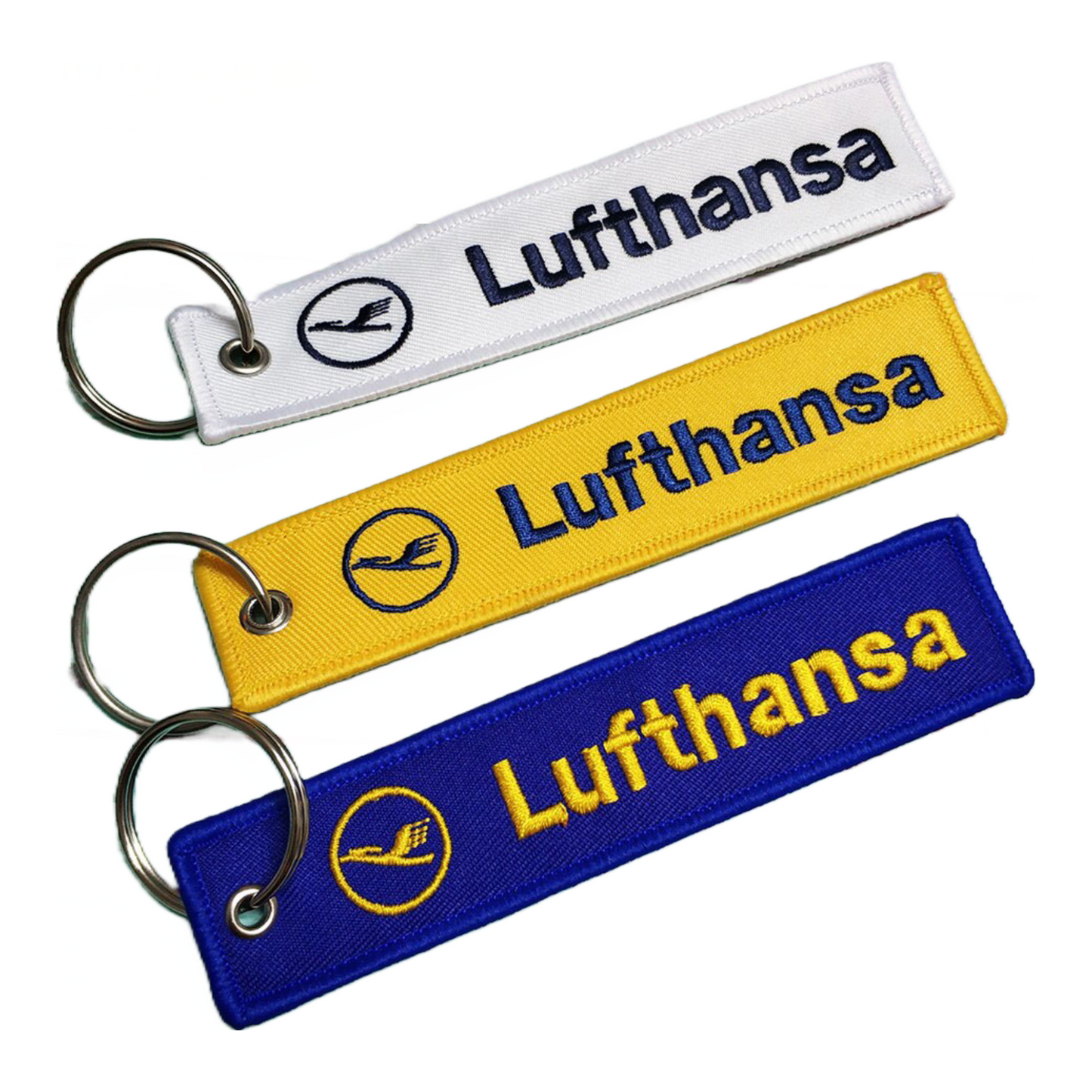 Lufthansa Embroidered Keychain Collection