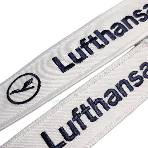 Lufthansa Embroidered Keychain Collection