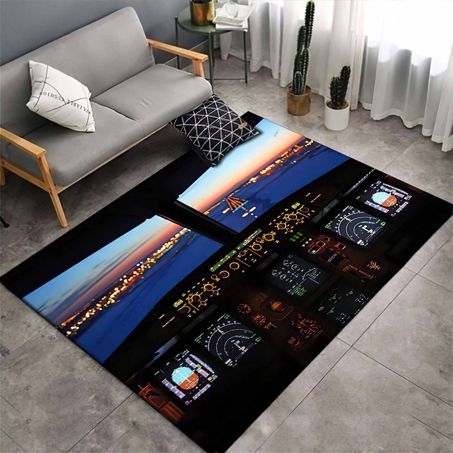 Airbus A330 Flight Deck Rug