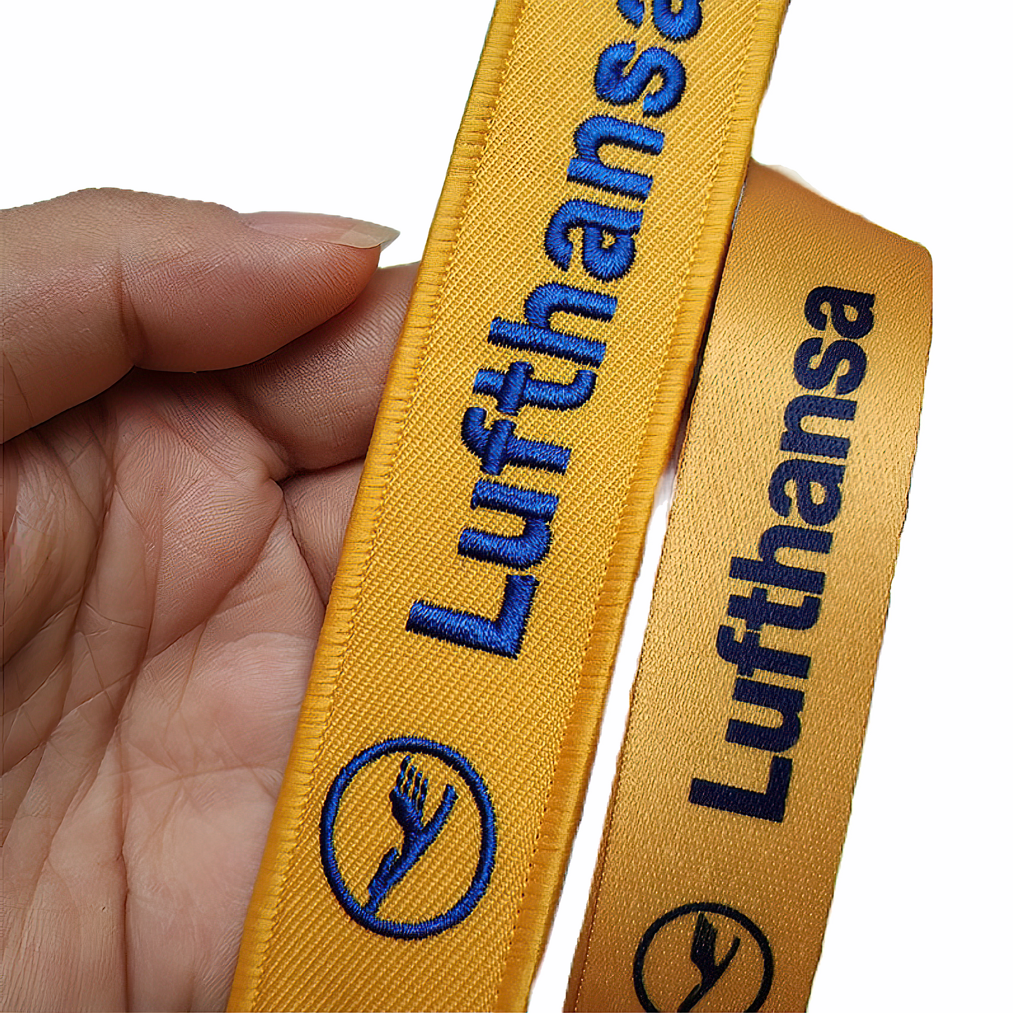 Lufthansa Lanyard & Keychain Bundle