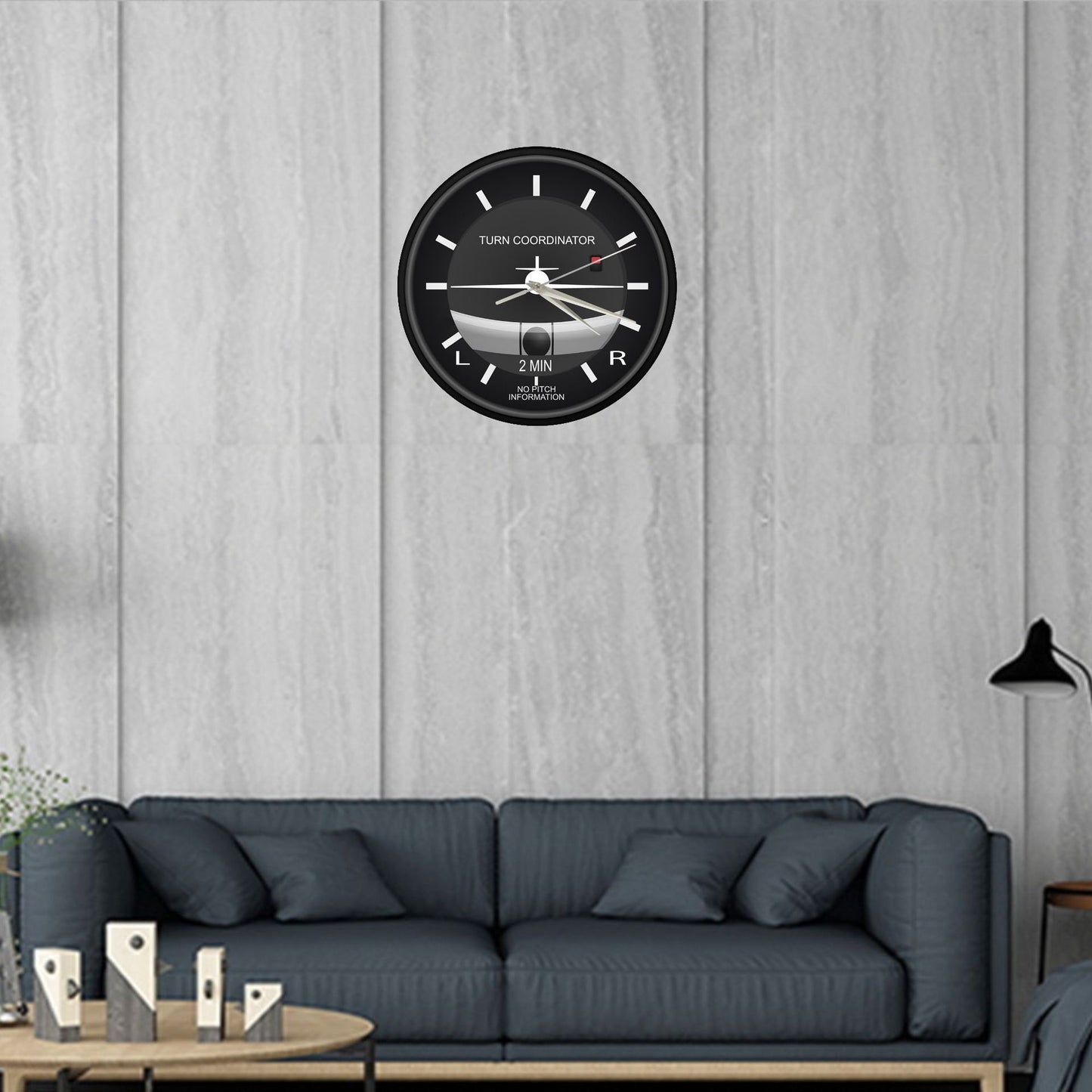 Airborne Heading Wall Clock