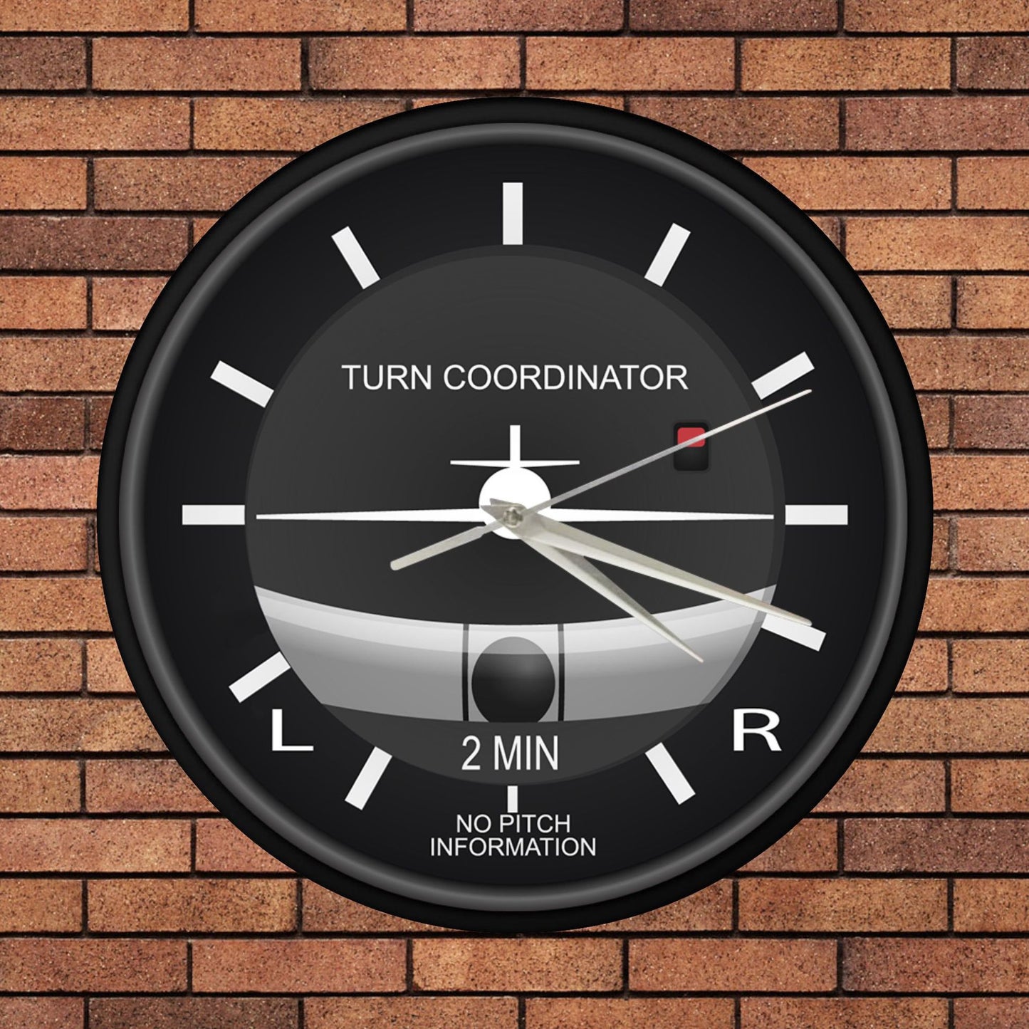 Airborne Heading Wall Clock