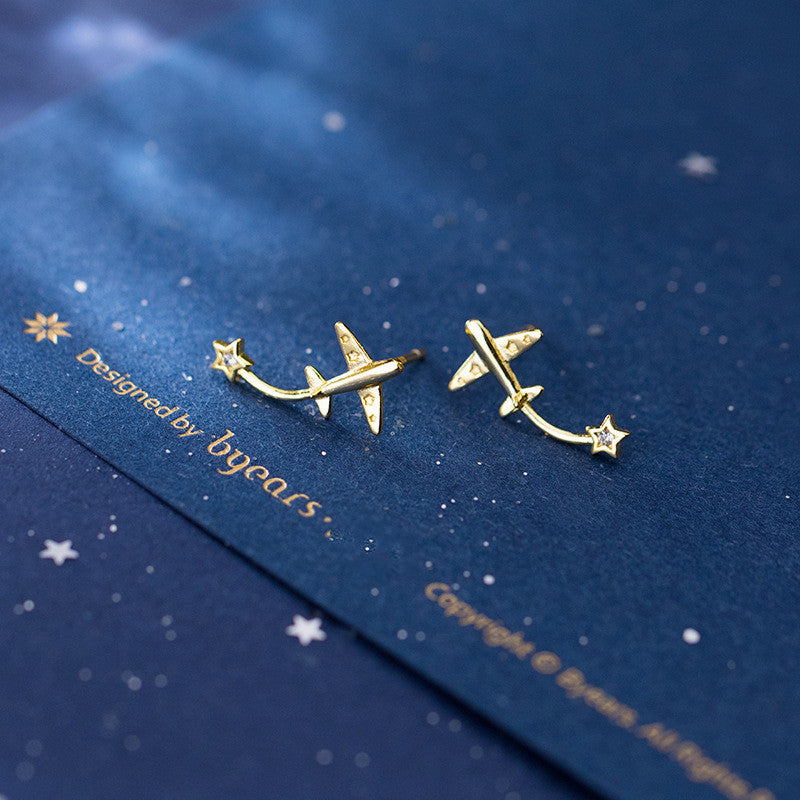 SkyPair Diamond Star Earrings
