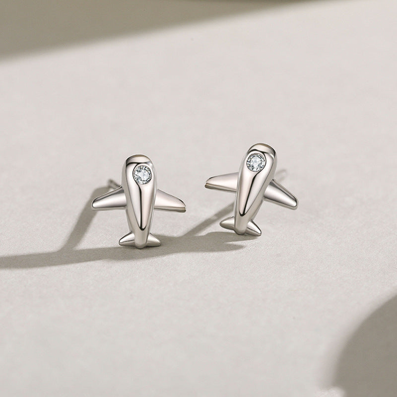 AeroChandeliers Mini Airplane Earrings