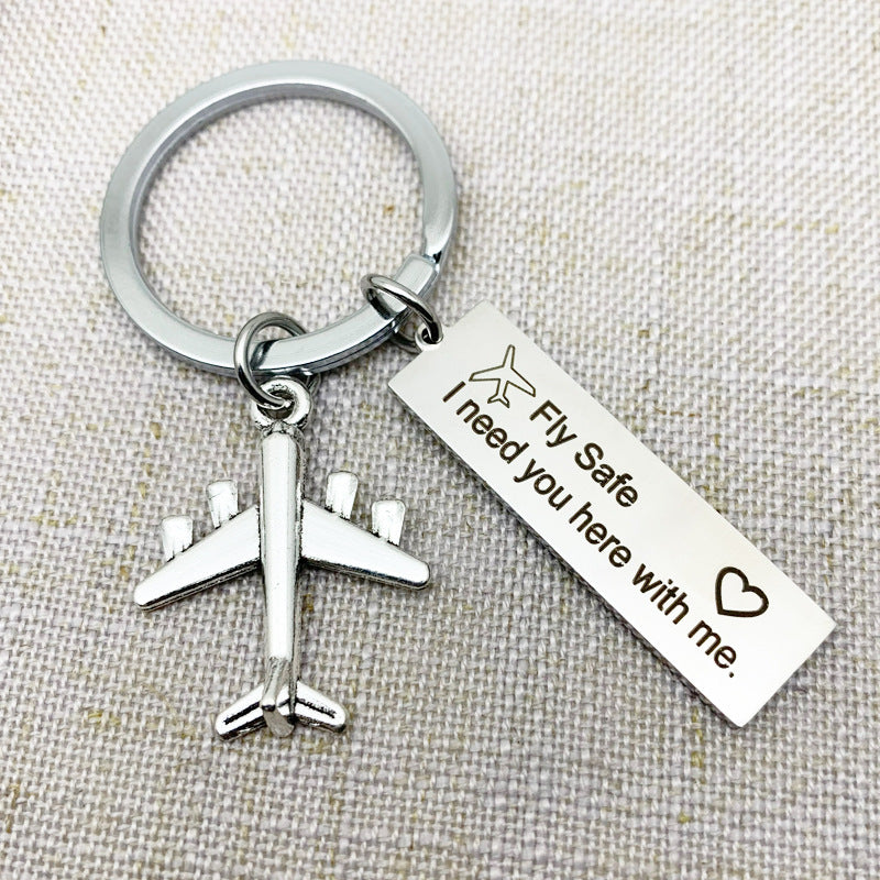 Couple's Keychain Pendant