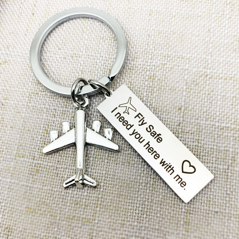 Couple's Keychain Pendant