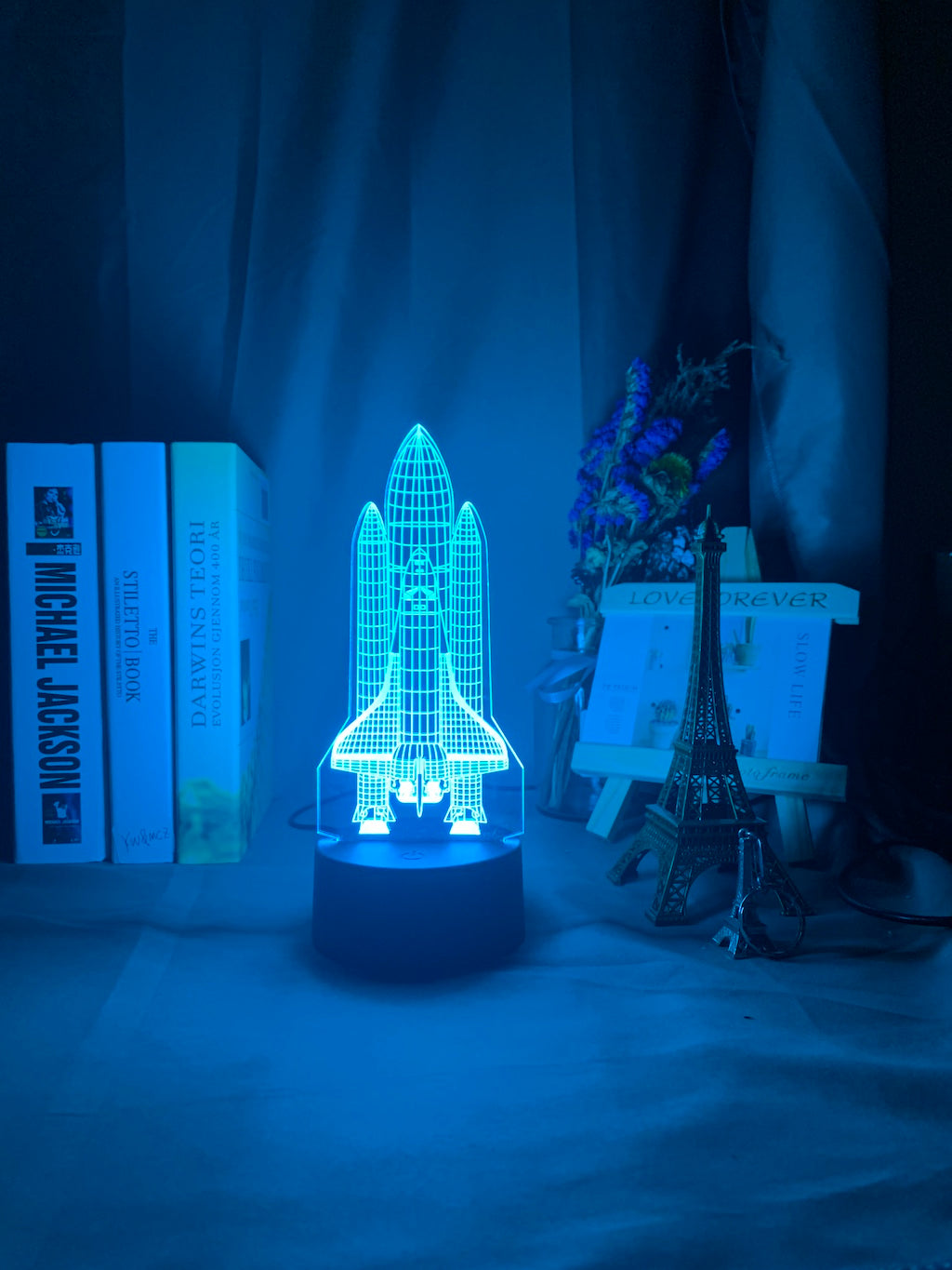 Space Shuttle 3D Lamp