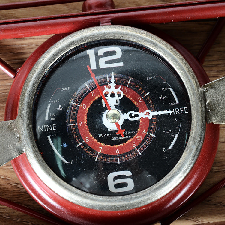 The Winged Horologist Wall Clock