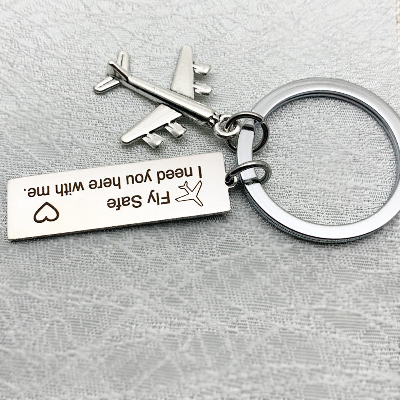 Couple's Keychain Pendant