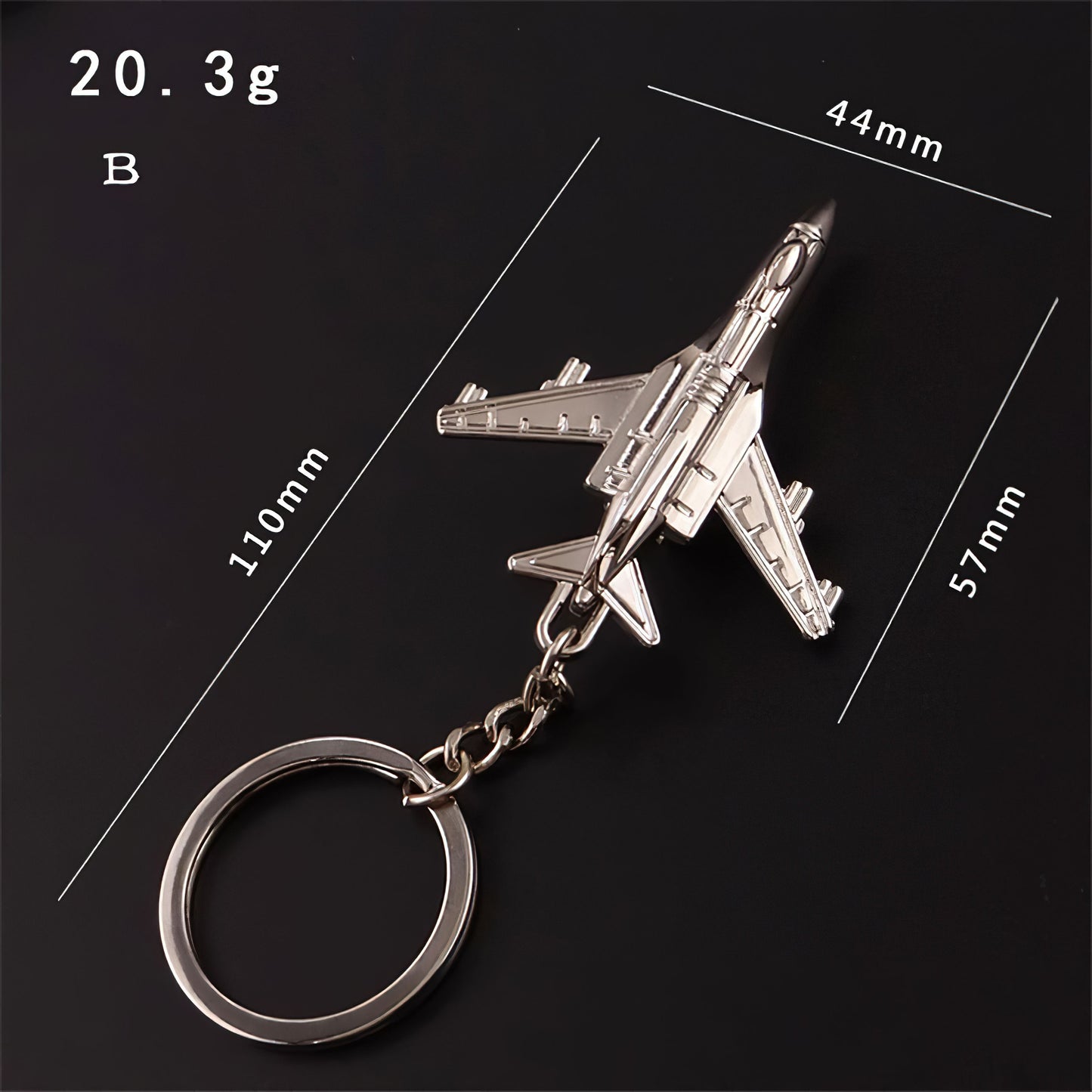 Military Aircraft Keychains