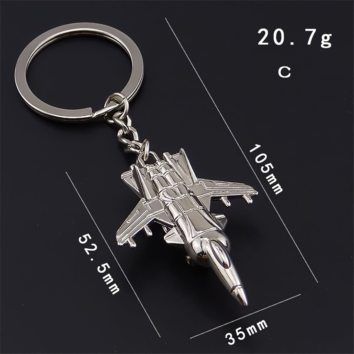 Military Aircraft Keychains