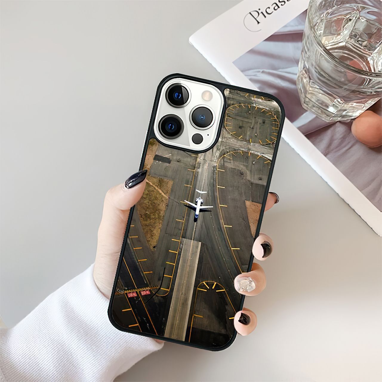 Taxiing Aircraft Phone Case