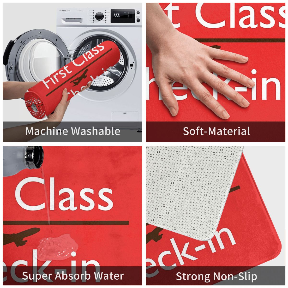 First Class Check In Multifunctional Mat