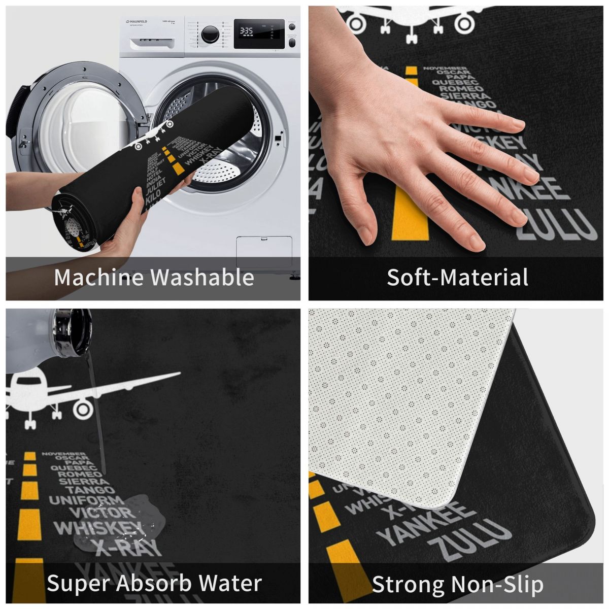 Flight Deck Dialogue Multifunctional Mat