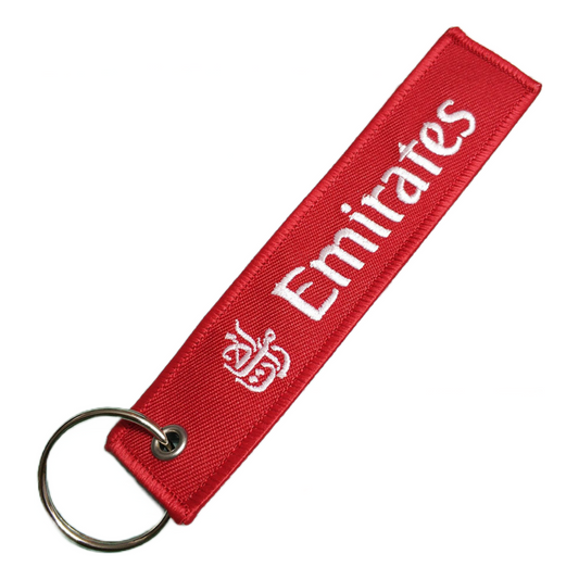 Emirates Embroidered Keychain