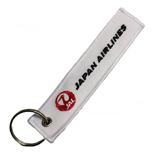 Japan Airlines Embroidered Keychain