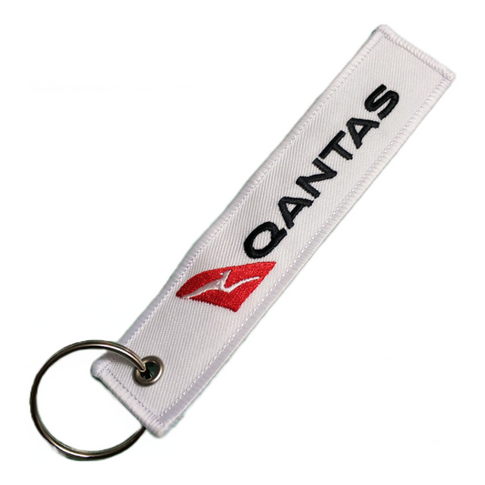 Qantas Embroidered Keychain