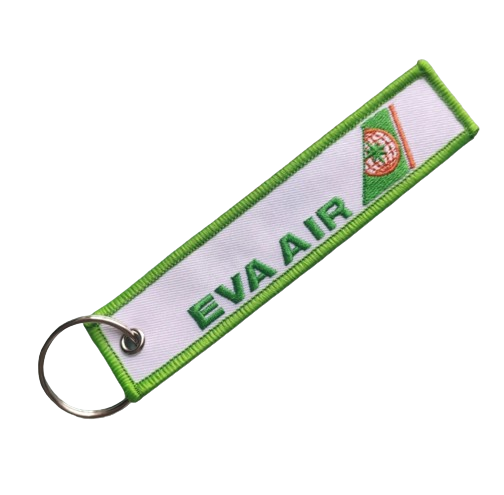 Eva Air Embroidered Keychain