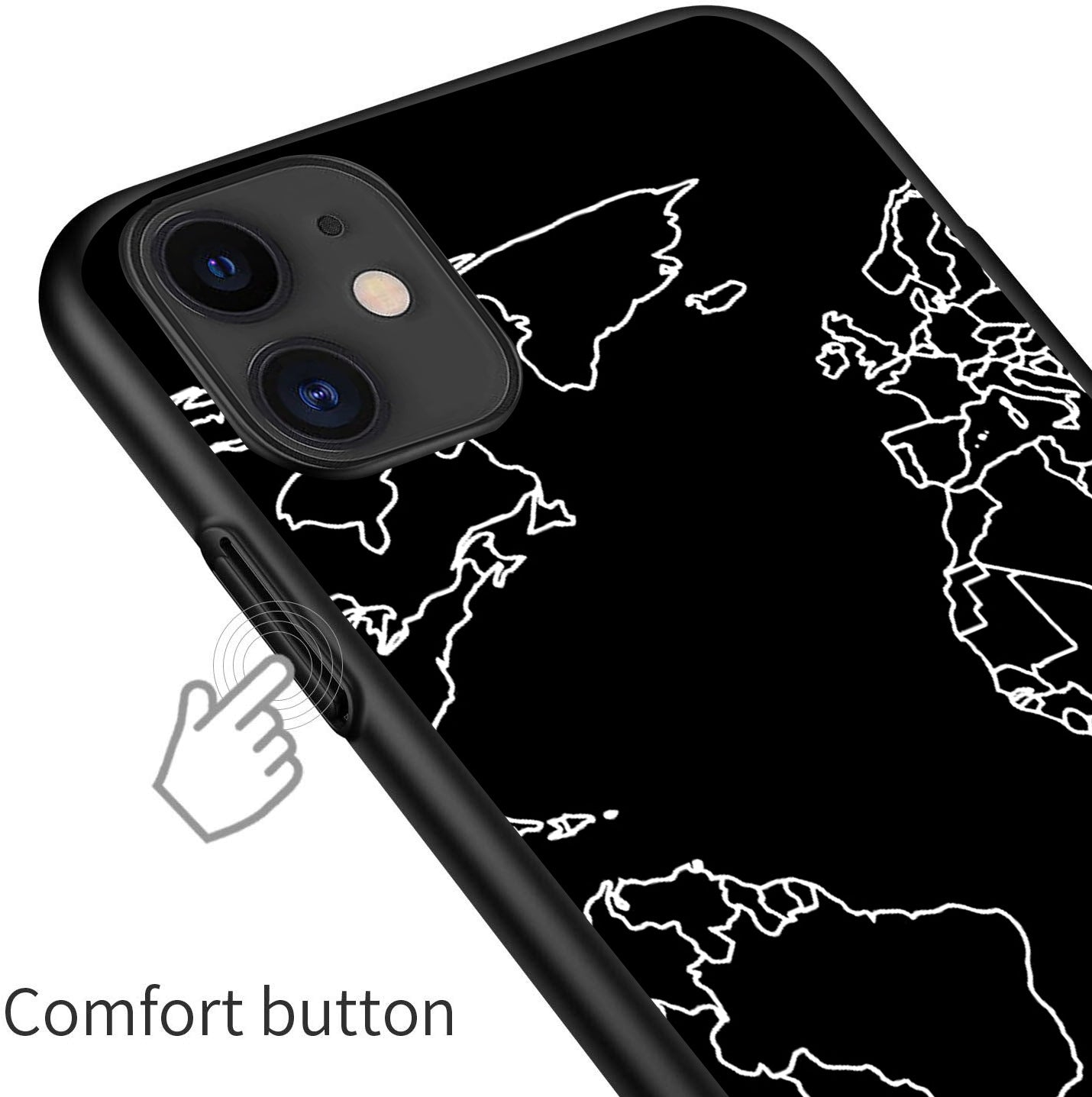 Flight Path Dark Phone Case