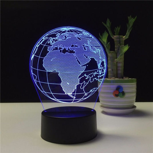 Atlas Explorer 3D Lamp