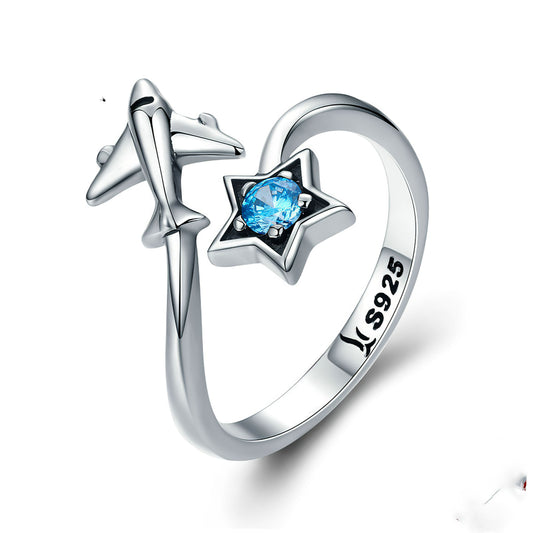 SkyLove Sterling Silver Ring