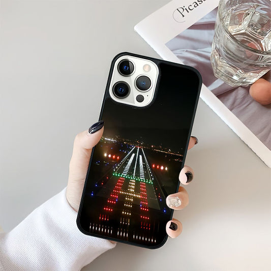 Night Time Final Approach Phone Case