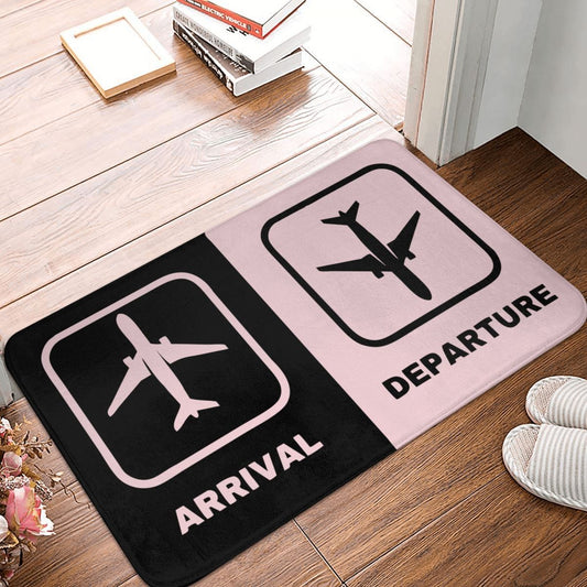 Departures & Arrivals (Pink) Multifunctional Mat